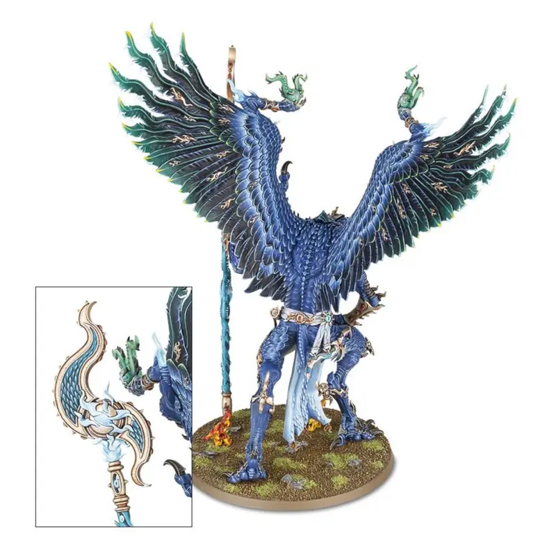 Disciples of tzeentch: lord of change, age of sigmar, games workshop, model 97-26